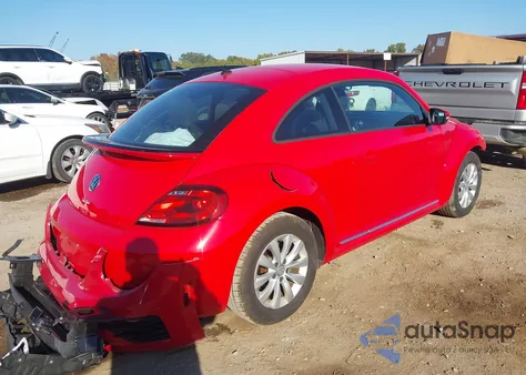 2019 Volkswagen Beetle 2.0T Final Edition Se/2.0T Final Edition Sel/2.0T S из США, поврежденный, VIN 3VWFD7AT7KM708372